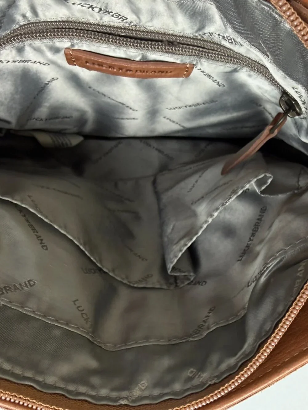Lucky Brand Soft Premium Leather Crossbody Bag